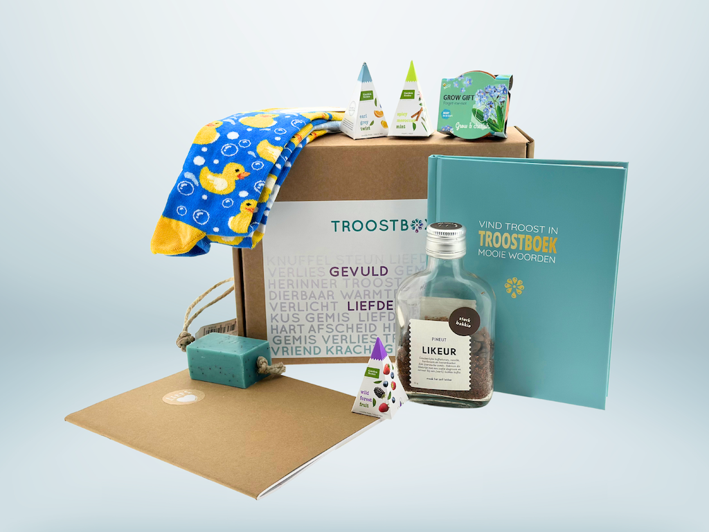 Troostbox "Voor hem" - Groot